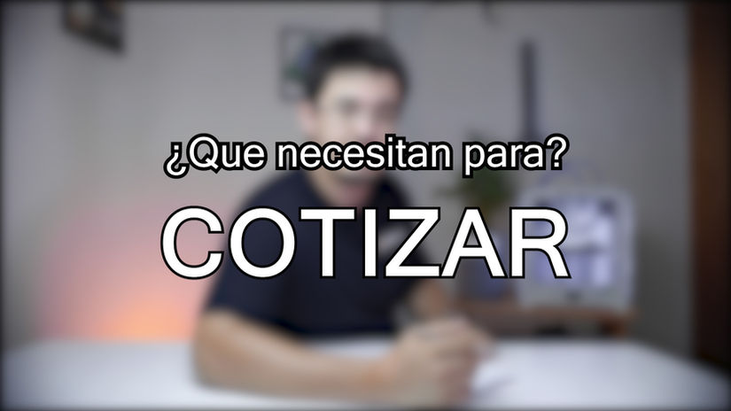 Que necesitan para cotizar una pieza